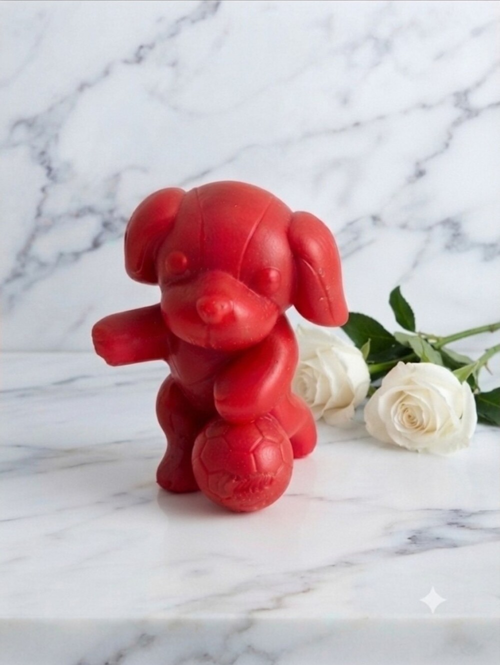 Raising Cane’s Red SWEEPER Cane Dog WORLD CUP  Mascot Figurine  ☆ Rare☆